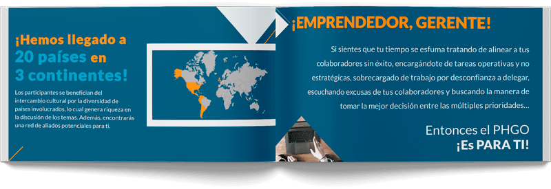 Folleto del PHGO — Programa de Herramientas Gerenciales Online